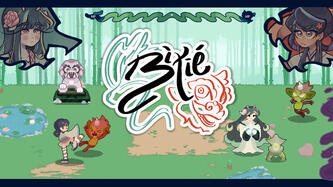 Bìxié logo with gameplay